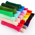 100Pcs Colorful Pipe Cleaner