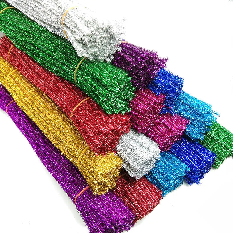 100pcs Chenille Pipe Cleaners