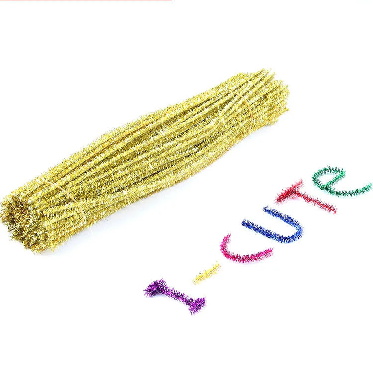100pcs Chenille Pipe Cleaners