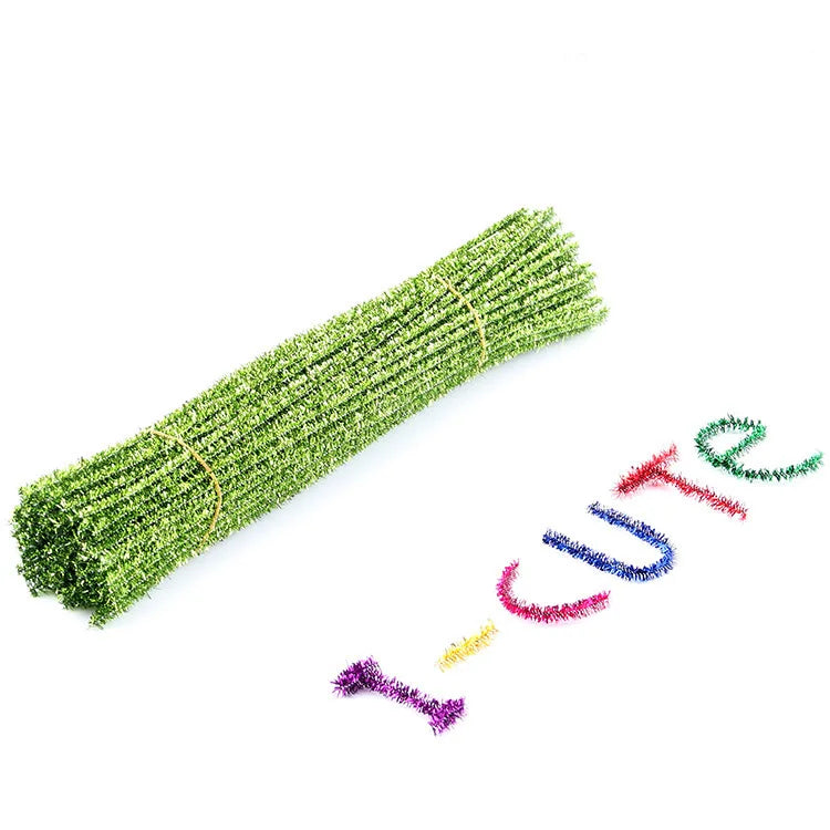 100pcs Chenille Pipe Cleaners