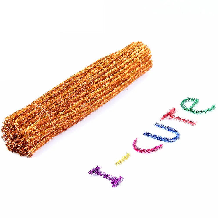 100pcs Chenille Pipe Cleaners