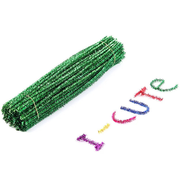 100pcs Chenille Pipe Cleaners