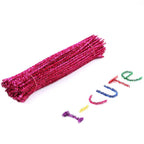 100pcs Chenille Pipe Cleaners