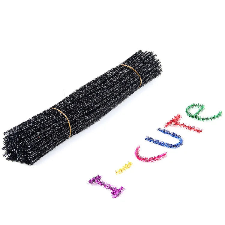 100pcs Chenille Pipe Cleaners