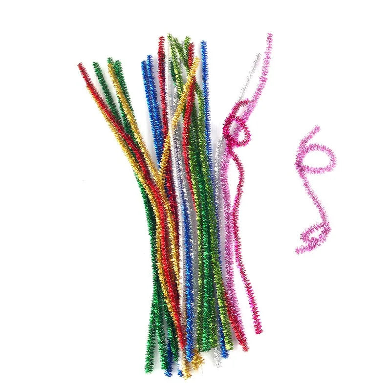 100pcs Chenille Pipe Cleaners