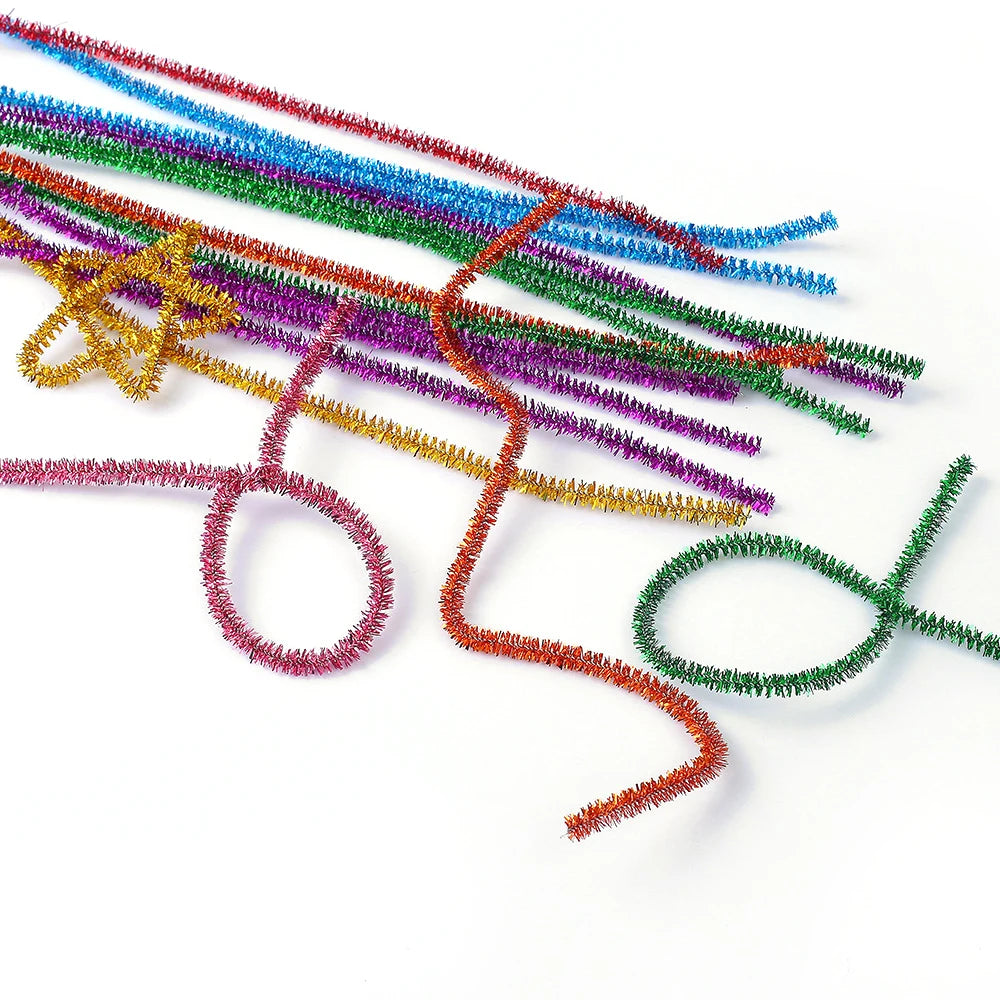 100pcs Chenille Pipe Cleaners