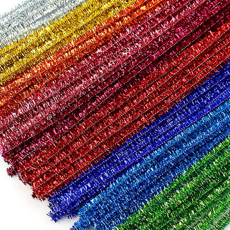 100pcs Chenille Pipe Cleaners