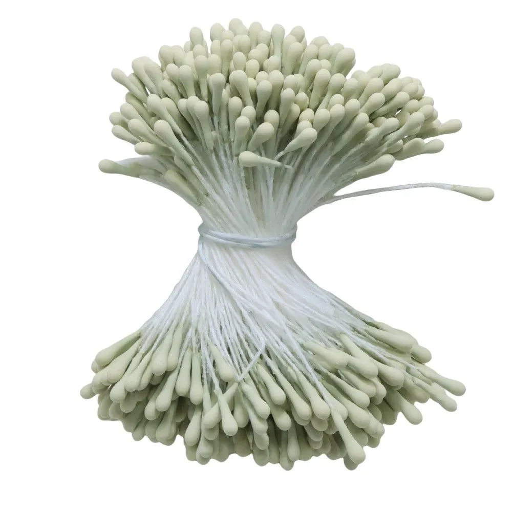Mini Pearl Flower Stamens for DIY Floral Crafts