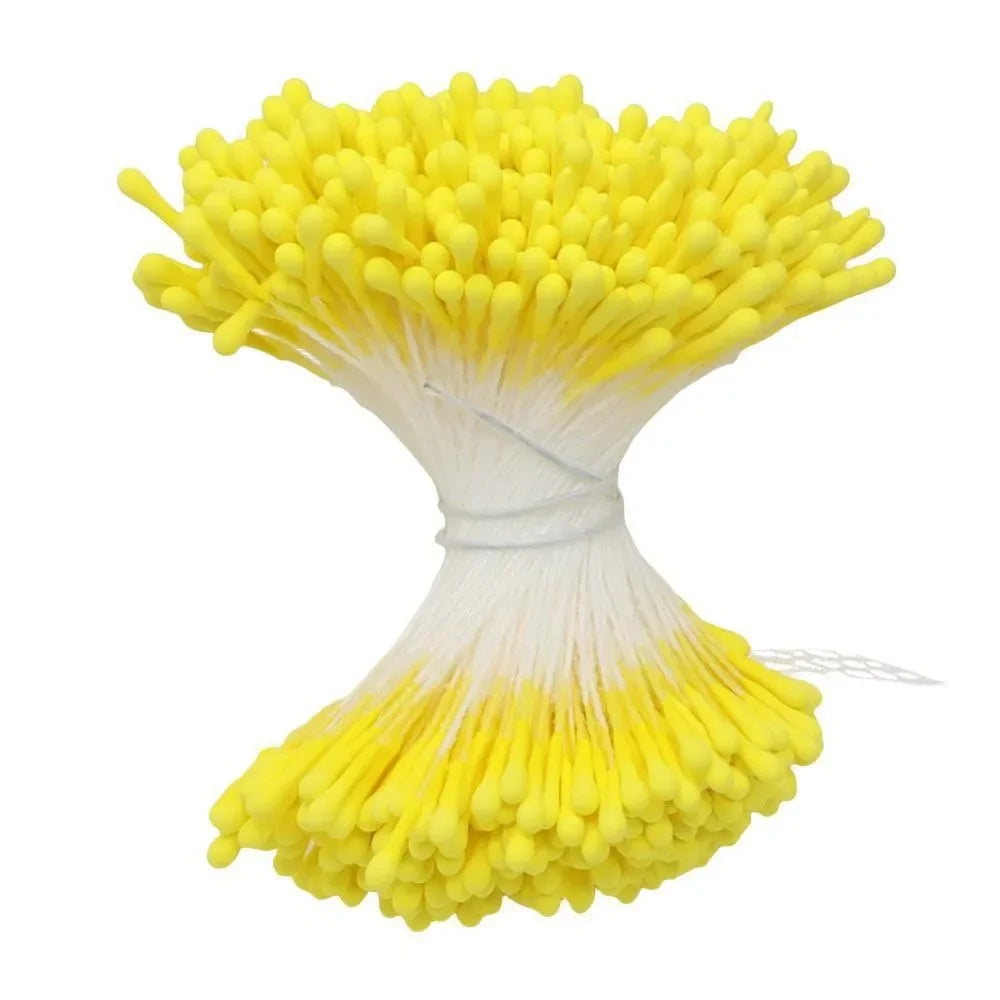 Mini Pearl Flower Stamens for DIY Floral Crafts