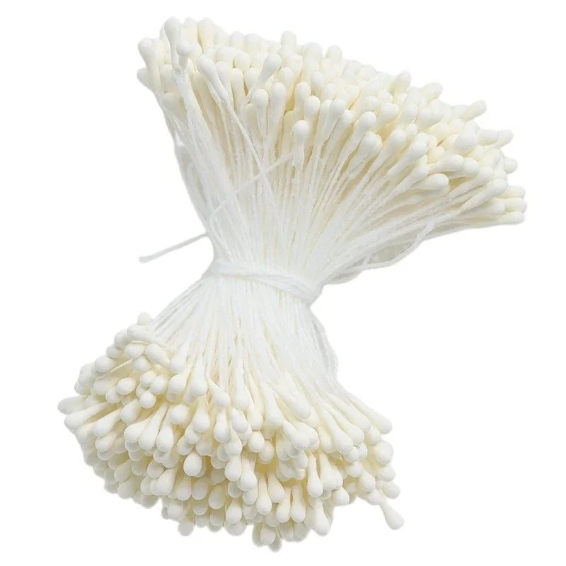 Mini Pearl Flower Stamens for DIY Floral Crafts