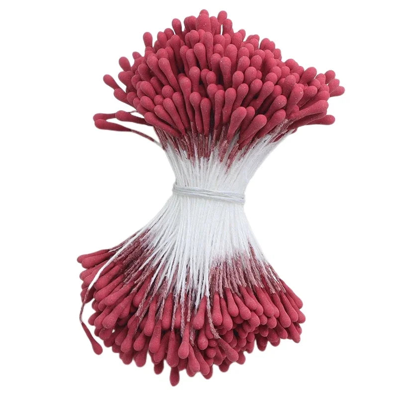 Mini Pearl Flower Stamens for DIY Floral Crafts